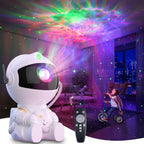 Rocket Astronaut Galaxy Projector Night Light Lamp and 12 Film Starry Sky Astronaut Porjectors Lamp Planetarium for Kids Bedroom